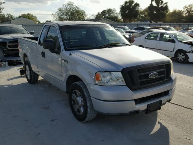 1FTRF12W44NC70547 - 2004 FORD F150 SILVER photo 1