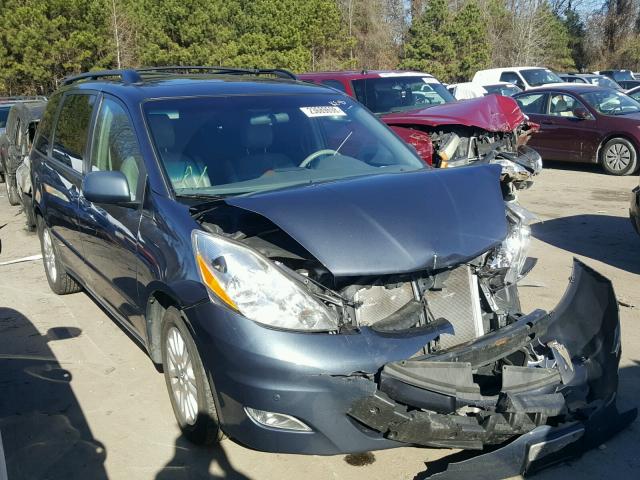 5TDZK22C49S262361 - 2009 TOYOTA SIENNA XLE BLUE photo 1