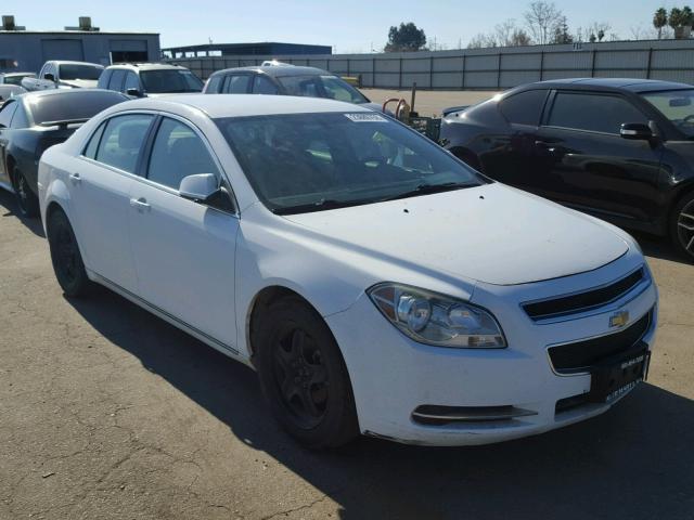 1G1ZC5EB5AF306592 - 2010 CHEVROLET MALIBU 1LT WHITE photo 1