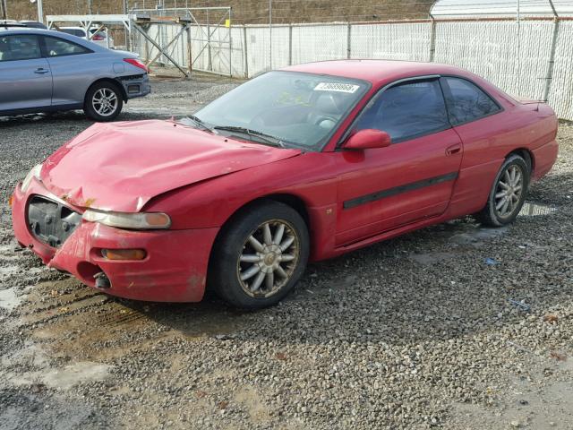 4C3AU52NXYE028632 - 2000 CHRYSLER SEBRING LX RED photo 2