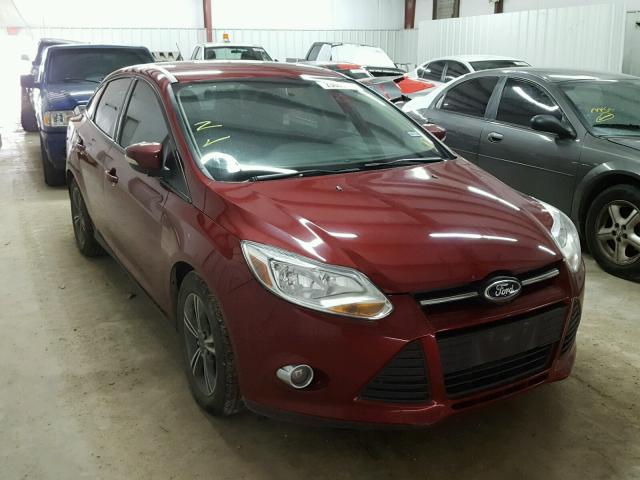 1FADP3F25EL460337 - 2014 FORD FOCUS SE RED photo 1