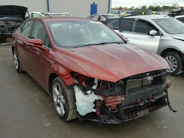 3FA6P0H76ER173963 - 2014 FORD FUSION SE MAROON photo 1