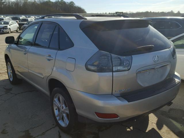 JTJHW31U360001461 - 2006 LEXUS RX 400 SILVER photo 3