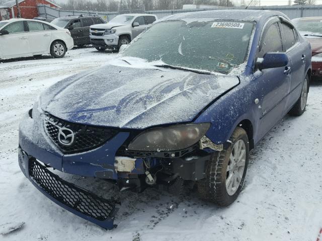 JM1BK323571748999 - 2007 MAZDA 3 S BLUE photo 2