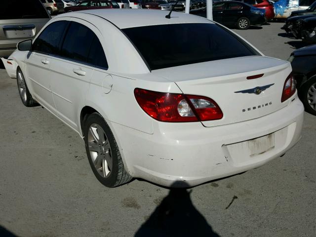 1C3LC56R87N520276 - 2007 CHRYSLER SEBRING TO WHITE photo 3