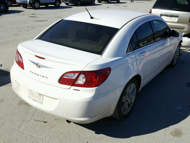 1C3LC56R87N520276 - 2007 CHRYSLER SEBRING TO WHITE photo 4