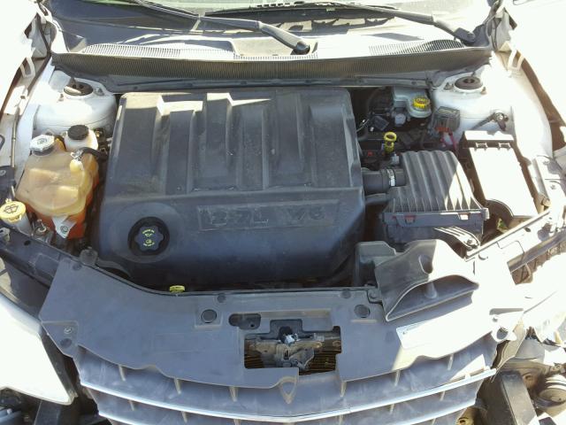 1C3LC56R87N520276 - 2007 CHRYSLER SEBRING TO WHITE photo 7