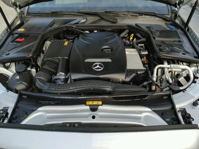 55SWF4JB3FU061464 - 2015 MERCEDES-BENZ C 300 SILVER photo 7