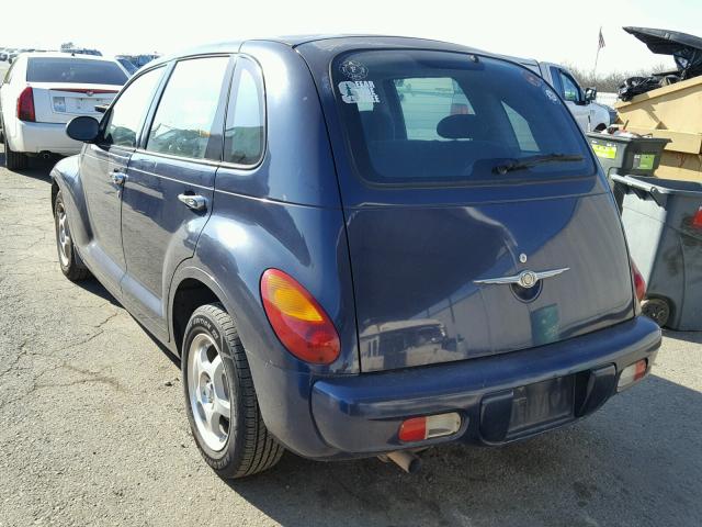 3C4FY48B55T534301 - 2005 CHRYSLER PT CRUISER BLUE photo 3