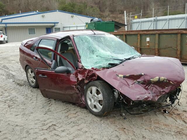 1FAHP34N37W340312 - 2007 FORD FOCUS ZX4 MAROON photo 9