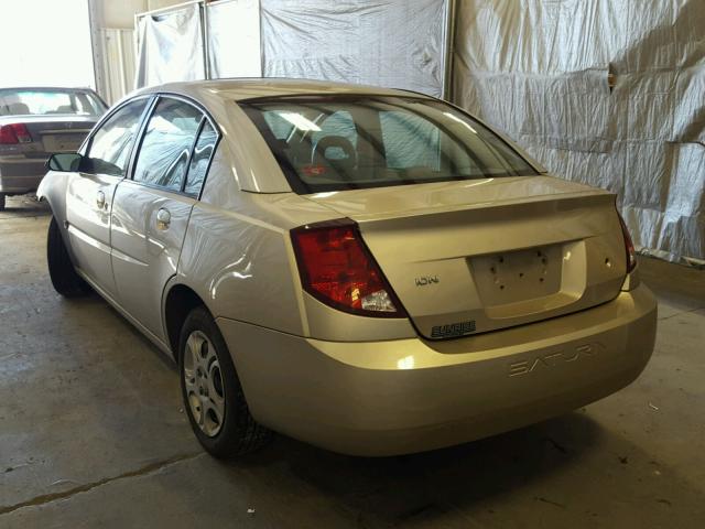 1G8AJ52F43Z151613 - 2003 SATURN ION LEVEL SILVER photo 3