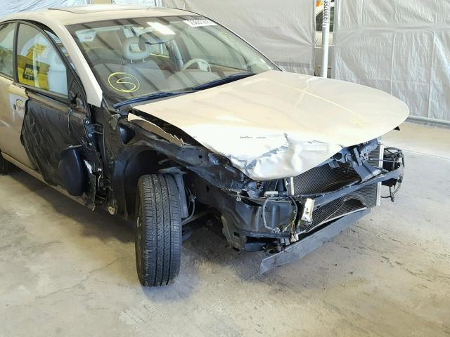 1G8AJ52F43Z151613 - 2003 SATURN ION LEVEL ვერცხლისფერი ფოტო 9