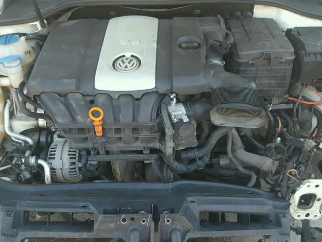 3VWJM71K68M121140 - 2008 VOLKSWAGEN JETTA S WHITE photo 7