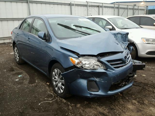 5YFBU4EE8DP151267 - 2013 TOYOTA COROLLA BA BLUE photo 1