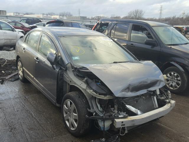 19XFA16509E035416 - 2009 HONDA CIVIC LX GRAY photo 1