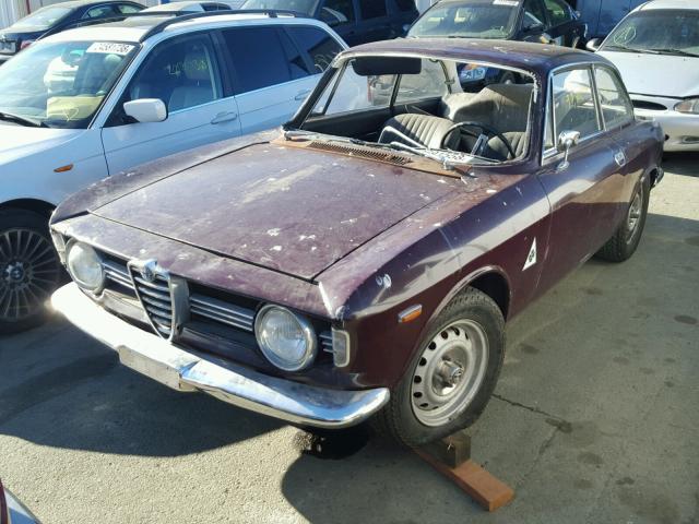 AR245696 - 1967 ALFA ROMEO GIULIA BURGUNDY photo 2