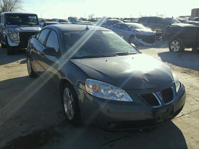 1G2ZG57B484214358 - 2008 PONTIAC G6 BASE GRAY photo 1