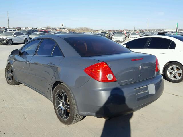 1G2ZG57B484214358 - 2008 PONTIAC G6 BASE GRAY photo 3