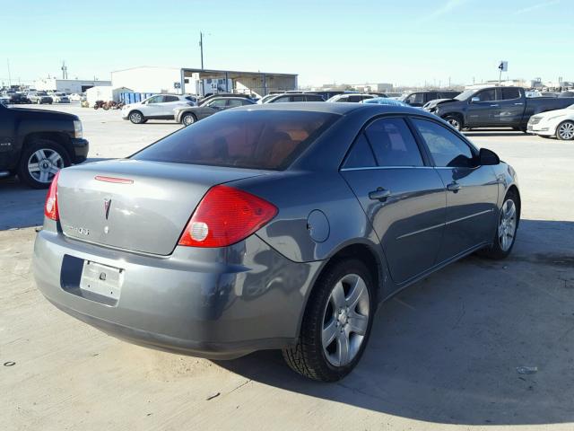 1G2ZG57B484214358 - 2008 PONTIAC G6 BASE GRAY photo 4