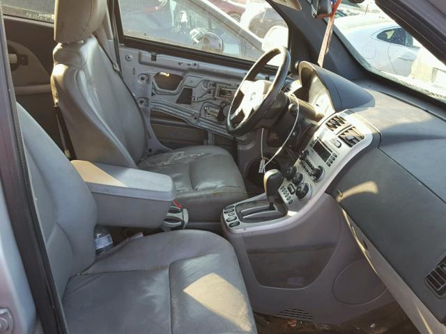 2CNDL73F066105697 - 2006 CHEVROLET EQUINOX LT SILVER photo 5