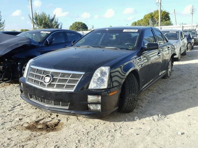 1G6DW67V680105404 - 2008 CADILLAC STS BLACK photo 2