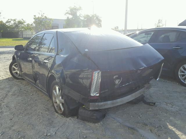 1G6DW67V680105404 - 2008 CADILLAC STS BLACK photo 3