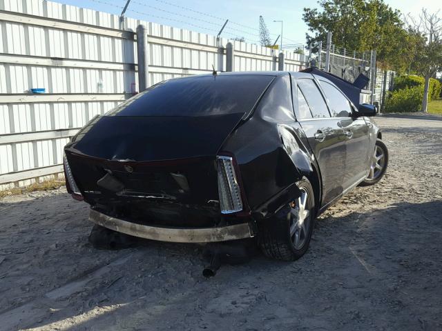 1G6DW67V680105404 - 2008 CADILLAC STS BLACK photo 4