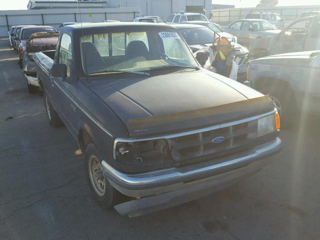 1FTCR10A8PTA14027 - 1993 FORD RANGER BLACK photo 1