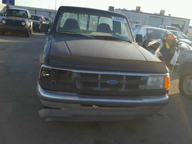 1FTCR10A8PTA14027 - 1993 FORD RANGER BLACK photo 9