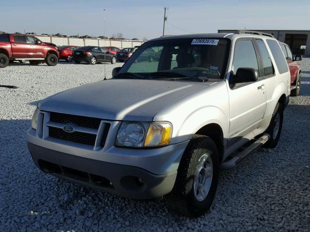 1FMYU60E42UB46978 - 2002 FORD EXPLORER S GRAY photo 2