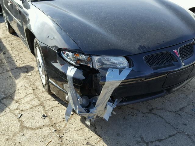 1G2WK52J93F113698 - 2003 PONTIAC GRAND PRIX BLACK photo 9