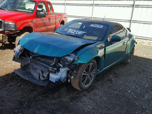 JF1ZNAA1XD1719445 - 2013 TOYOTA SCION FR-S მწვანე ფოტო 2