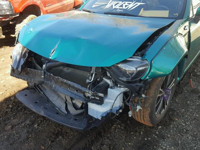 JF1ZNAA1XD1719445 - 2013 TOYOTA SCION FR-S მწვანე ფოტო 9