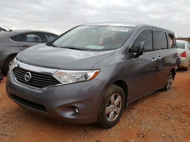 JN8AE2KP4F9129654 - 2015 NISSAN QUEST S SILVER photo 2