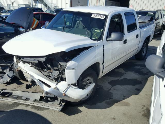 2GCEC13VX71114385 - 2007 CHEVROLET SILVERADO WHITE photo 2