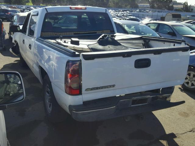 2GCEC13VX71114385 - 2007 CHEVROLET SILVERADO WHITE photo 3