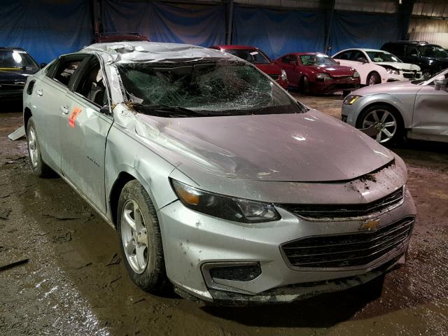 1G1ZB5ST9HF262106 - 2017 CHEVROLET MALIBU LS 银色 照片 1