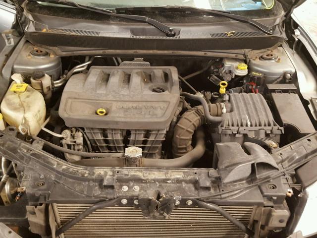 1C3LC45K78N218672 - 2008 CHRYSLER SEBRING GRAY photo 7