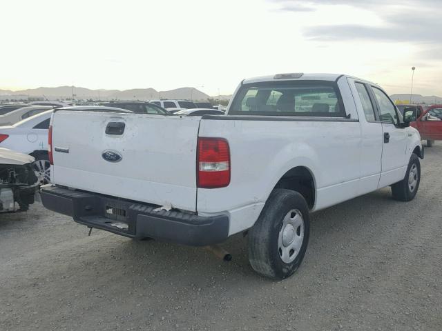 1FTVX125X5NB93526 - 2005 FORD F150 WHITE photo 4