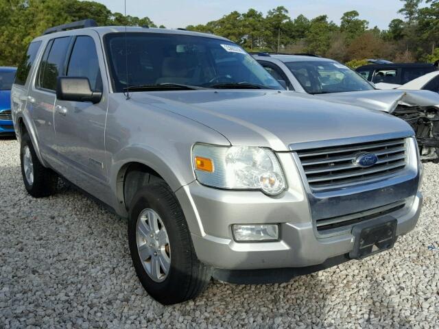 1FMEU63E98UA91239 - 2008 FORD EXPLORER X SILVER photo 1