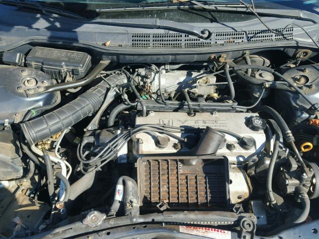 1HGCG5659WA058685 - 1998 HONDA ACCORD EX BLUE photo 7