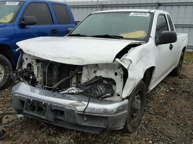 1GCCS199678165285 - 2007 CHEVROLET COLORADO WHITE photo 2