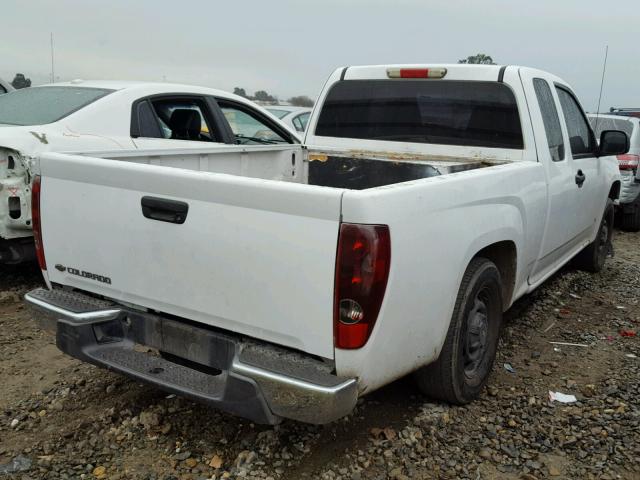 1GCCS199678165285 - 2007 CHEVROLET COLORADO WHITE photo 4