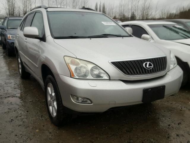 JTJHA31U140052582 - 2004 LEXUS RX 330 SILVER photo 1