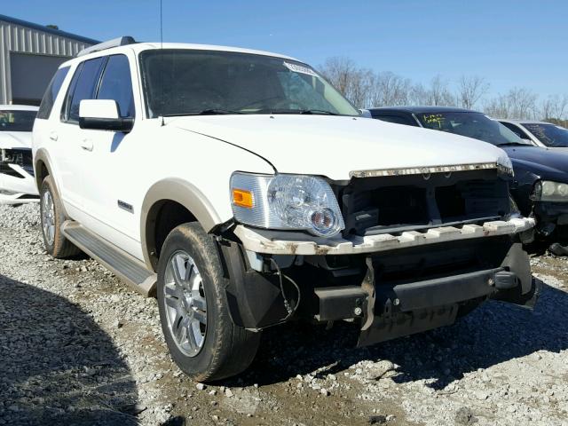 1FMEU64E86UA86500 - 2006 FORD EXPLORER E WHITE photo 1