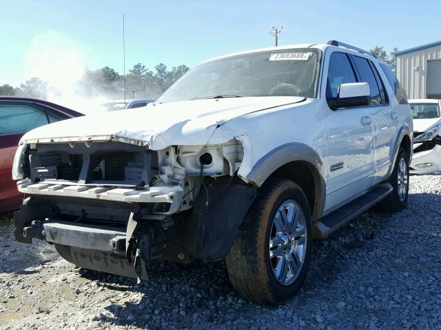 1FMEU64E86UA86500 - 2006 FORD EXPLORER E WHITE photo 2