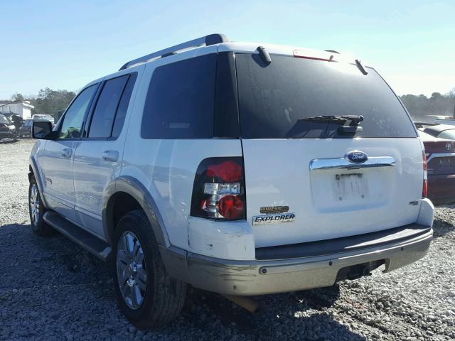 1FMEU64E86UA86500 - 2006 FORD EXPLORER E WHITE photo 3