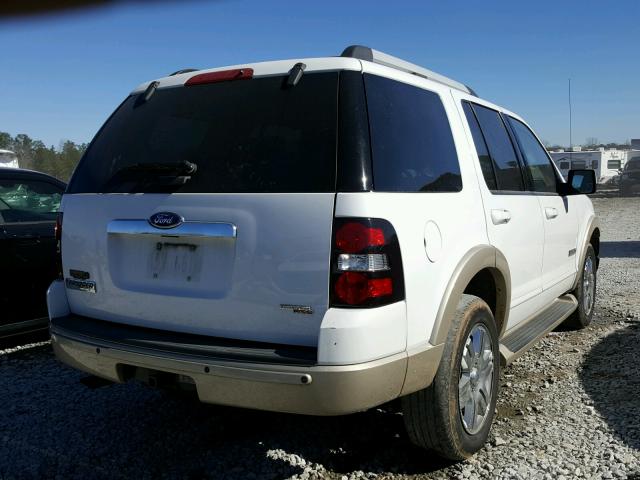 1FMEU64E86UA86500 - 2006 FORD EXPLORER E WHITE photo 4