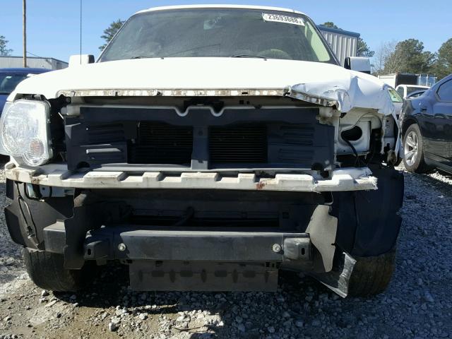 1FMEU64E86UA86500 - 2006 FORD EXPLORER E WHITE photo 9