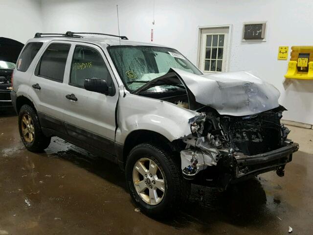 1FMYU93145KC21625 - 2005 FORD ESCAPE XLT SILVER photo 1